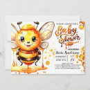 Search for beehive invitations Watercolor