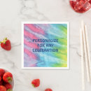 Search for tie dye napkins Hippie