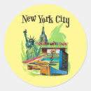 Search for vintage new york city stickers Retro