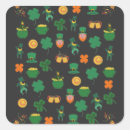 Search for irish pub stickers Shamrock