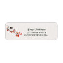Search for birds on a branch return address labels Tree branches