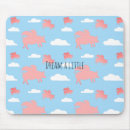 Search for pigs fly mouse mats Whimsical
