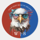 Search for military birthday stickers Red white and blue