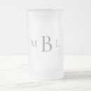 Search for simple beer glasses For her
