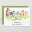 Search for forest friends baby shower invitations Animals