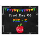 Search for first day of school sign posters Colourful
