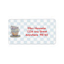 Search for hatter return address labels Birthday