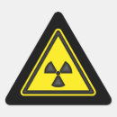Search for radiation sign stickers Yellow
