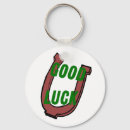 Search for lucky horseshoe key rings Green