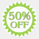Search for 50 off sale stickers Percent