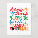 Search for spring break postcards Beach