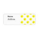 Search for sunny day return address labels Yellow