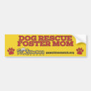 Search for dog mum bumper stickers Rescue