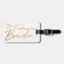 Search for bridesmaid luggage tags Heart
