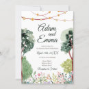 Search for watercolor wildflower wedding invitations Garden