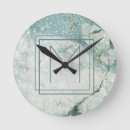 Search for blue marble clocks Elegant