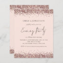 Search for pink glitter invitations Sparkly