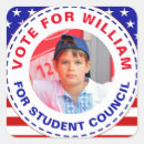Search for council stickers Red