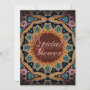 Search for tribal bridal shower invitations Bohemian