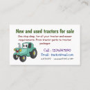 Search for agricultural machinery business cards Cartoon