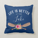 Search for lake house cushions Life is better