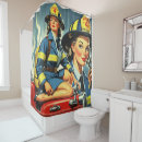 Search for female shower curtains Vintage