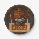 Search for tiki plates Birthday