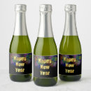 Search for new years wine labels New year's eve