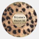 Search for leopard print monogram stickers Birthday