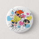 Search for super cute badges Powerpuff girls