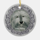 Search for bearded collie christmas tree decorations Pets
