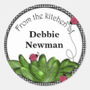 Search for pickle jar stickers Cucumber