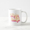 Search for alpha chi omega sorority mugs Groovy design