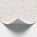 Search for horseshoe wrapping paper Pink