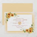Search for sunflower frame invitations Elegant floral