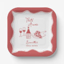 Search for wine paper plates Pizza bridal shower