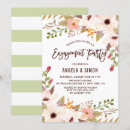 Search for flower engagement party invitations Bohemian
