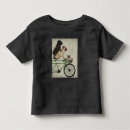 Search for cute toddler clothing Dogs on bicycles