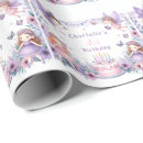 Search for enchanted wrapping paper Fairy birthday party