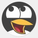 Search for black and white penguin stickers Cartoon