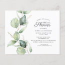 Search for low cost bridal shower invitations Botanical