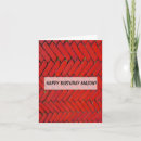 Search for zig zag pattern cards Red
