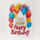Search for happy birthday puzzles Candles
