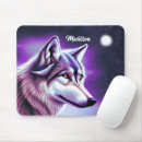 Search for digital wolf mouse mats Nature