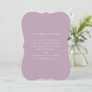 Search for lilac wedding invitations Formal