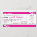 Search for boarding pass bridal shower invitations Destination