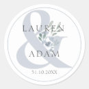 Search for rustic blue wedding stickers Floral