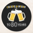 Search for 80 coasters Adult birthday party