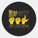 Search for hand gestures stickers Hearing