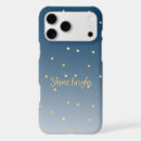 Search for bright star iphone cases Blue